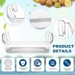 2 Pack Refrigerator Door Bin Shelf for Kenmore & Frigidaire