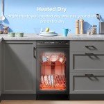 Midea Built-in Dishwasher with 8 Place Settings