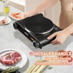CUSIMAX 1500W Portable Electric Hot Plate