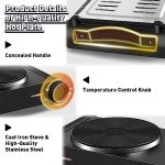 CUSIMAX 1500W Portable Electric Hot Plate