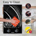 Karinear 2 Burner 12-Inch Electric Cooktop
