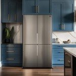 Forno Guardia 46.8" Side-by-Side Touch Control Refrigerator