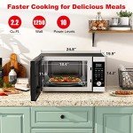 Galanz 2.2 Cu Ft Inverter Microwave Oven