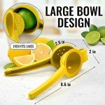Zulay Kitchen Handheld Lemon Squeezer Juicer