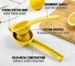 Zulay Kitchen Handheld Lemon Squeezer Juicer