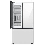 SAMSUNG 24 Cu. Ft. White Glass French Door Refrigerator