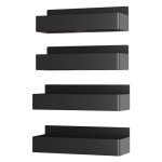 Magnetic Spice Rack Organizer for Refrigerators - 4 Pack