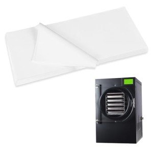 500 Parchment Paper Sheets for Freeze Dryer Medium Trays