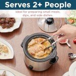 Elite Gourmet 1.5 Quart Electric Slow Cooker