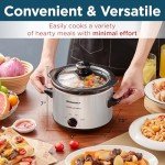 Elite Gourmet 1.5 Quart Electric Slow Cooker
