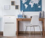 Emerson 3.2 Cu. Ft. Compact Dual Door Fridge