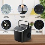 YSSOA Countertop Ice Maker - Quick 9 Cubes in 6 Mins
