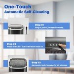 YSSOA Countertop Ice Maker - Quick 9 Cubes in 6 Mins