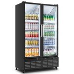 BODEGACOOLER 27 Cu.Ft. Glass Door Beverage Cooler