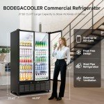 BODEGACOOLER 27 Cu.Ft. Glass Door Beverage Cooler