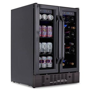 NewAir 24” Dual Zone Wine and Beverage Cooler