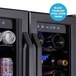 NewAir 24” Dual Zone Wine and Beverage Cooler