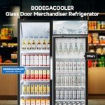 BODEGACOOLER 27 Cu.Ft. Glass Door Beverage Cooler