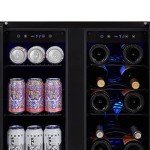 NewAir 24” Dual Zone Wine and Beverage Cooler