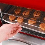 Nostalgia Retro 0.7 Cu. Ft. Toaster Oven - Red