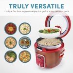 Aroma Professional Multi-Cooker with Glass Lid, 20 Cups
