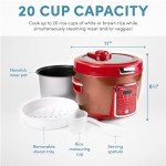 Aroma Professional Multi-Cooker with Glass Lid, 20 Cups
