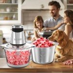 Electric Food Processor & Vegetable Chopper - 500W