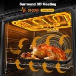 24" Electric Wall Oven with 12 Cooking Functions