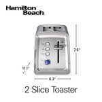 Hamilton Beach Stainless Steel 2-Slice Toaster