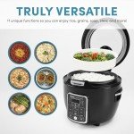 Aroma Professional 10-Cup Slow Cooker, Black