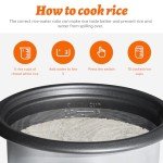 Blue 5-Cup Portable Rice Cooker with Keep-Warm