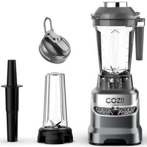Cozzi 2000W Professional Smoothie Blender with To-Go Cup