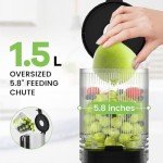 350W Cold Press Masticating Juicer with Large Chute