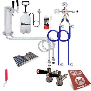 Kegco Ultimate 2-Tap Kegerator Conversion Kit
