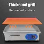 DULONG 22" Electric Griddle with Thermostatic Control
