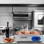 DULONG 22" Electric Griddle with Thermostatic Control