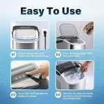 Countertop Ice Maker - 9 Bullet Ice in 6 Mins