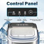 Countertop Ice Maker - 9 Bullet Ice in 6 Mins