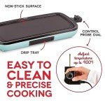 DASH Nonstick Electric Griddle - 20in, Aqua