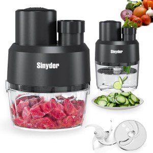 Compact 4-Cup Electric Mini Food Processor