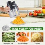 Compact 4-Cup Electric Mini Food Processor