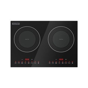 Empava 2-Burner Induction Cooktop with Glass Top