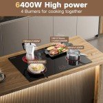 Karienvir 30" Electric Cooktop with 4 Burners