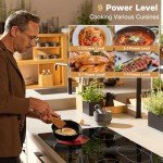 Karienvir 30" Electric Cooktop with 4 Burners