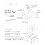Empava 2-Burner Induction Cooktop with Glass Top