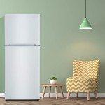 Magic Cool Slim Freestanding Refrigerator with Top Freezer