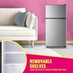 Demuller 2.4 Cu.ft Compact Mini Fridge with Freezer