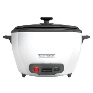 BLACK+DECKER 28-Cup Rice Cooker with Steamer