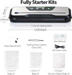 Beelicious Pro Vacuum Sealer Machine with Starter Kits