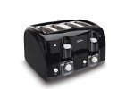 Sunbeam 4-Slice Wide Slot Toaster, Black